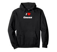 I love Goons with a red heart Pullover Hoodie