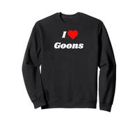 I love Goons with a red heart Sweatshirt