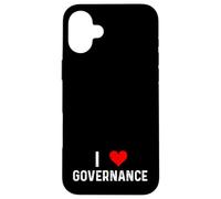 I Love Governance - Heart Compliance Risk internal Audit Case for iPhone 16 Plus
