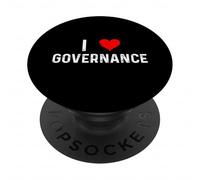 I Love Governance - Heart Compliance Risk internal Audit PopSockets Adhesive PopGrip