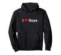 I Love Goya Pullover Hoodie