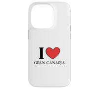 I Love Gran Canaria Spain Case for iPhone 14 Pro