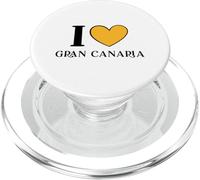 I Love Gran Canaria Spain PopSockets PopGrip for MagSafe