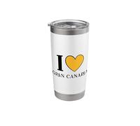 I Love Gran Canaria Spain Stainless Steel Insulated Tumbler