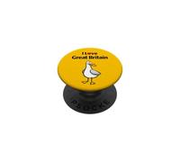 I Love Great Britain PopSockets Adhesive PopGrip