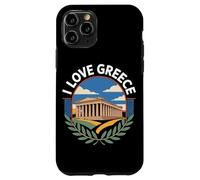 I Love Greece Parthenon Scenic Charm Case for iPhone 11 Pro