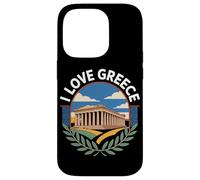I Love Greece Parthenon Scenic Charm Case for iPhone 14 Pro