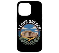 I Love Greece Parthenon Scenic Charm Case for iPhone 14 Pro Max