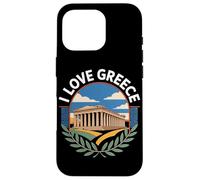 I Love Greece Parthenon Scenic Charm Case for iPhone 16 Pro