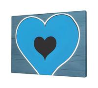 I Love Gymnastics -Print Frameless Canvas Print 12x16 Inch, Modern Wall Art for Home Office & Bedroom Decor, Ready to Hang Abstract Artwork.