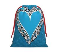 I Love Gymnastics Ultra Soft Velvet Gift Bag, Stylish Design, Preferred For Holidays