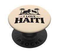I Love Haiti PopSockets Adhesive PopGrip