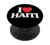 I Love Haiti PopSockets Adhesive PopGrip