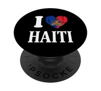 I Love Haiti PopSockets Adhesive PopGrip