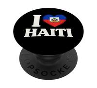 I Love Haiti PopSockets Adhesive PopGrip