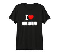 I Love Halloumi Hellim Goat Cheese Premium T-Shirt
