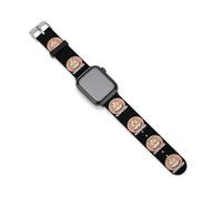 I Love Hamster Silicone Watch Band Replacement Watch Straps Adjustable Sport Wristband for Women Men 42mm/44mm