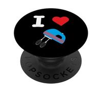 I Love Hand Blenders Kitchen Appliance Mixers Emulsify Food PopSockets Adhesive PopGrip