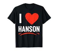 I Love HANSON T-Shirt County I Heart HANSON T-Shirt