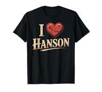 I Love Hanson T-Shirt County I Heart Hanson T-Shirt