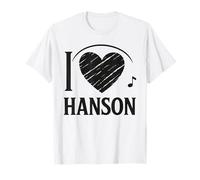 I Love Hanson T-Shirt County I Heart Hanson T-Shirt