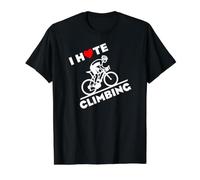 I Love/Hate Climbing Cycling Value Graphic T-Shirt, Men, Black, XL