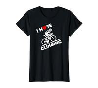 I Love/Hate Climbing Cycling Value Graphic T-Shirt, Women, Black, M