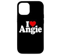 I LOVE HEART ANGIE ANGELINA ANGELA NAME ON A TEE Case for iPhone 12/12 Pro