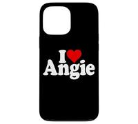 I LOVE HEART ANGIE ANGELINA ANGELA NAME ON A TEE Case for iPhone 13 Pro Max