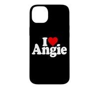 I LOVE HEART ANGIE ANGELINA ANGELA NAME ON A TEE Case for iPhone 14 Plus