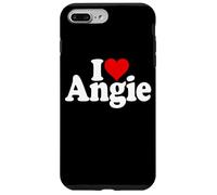 I LOVE HEART ANGIE ANGELINA ANGELA NAME ON A TEE Case for iPhone 7 Plus/8 Plus