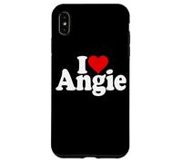 I LOVE HEART ANGIE ANGELINA ANGELA NAME ON A TEE Case for iPhone XS Max