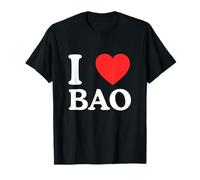 I Love Heart Bao Dumpling Bun Vietnamese Funny Chinese Food T-Shirt