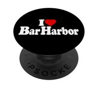 I LOVE HEART BAR HARBOR MAINE PopSockets Adhesive PopGrip