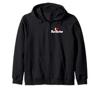 I LOVE HEART BAR HARBOR MAINE Zip Hoodie