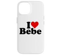 I LOVE HEART BEBE Case for iPhone 14