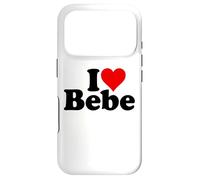 I LOVE HEART BEBE Case for iPhone 17 Pro