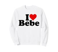 I LOVE HEART BEBE Sweatshirt