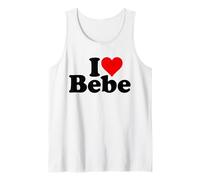 I Love Heart Bebe Tank Top