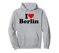 I LOVE HEART BERLIN GERMANY Pullover Hoodie
