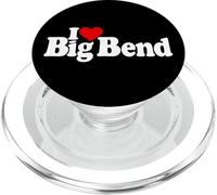 I LOVE HEART BIG BEND NATIONAL PARK TEXAS PopSockets PopGrip for MagSafe