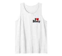 I Love Heart Booty Butt Buttocks Tank Top