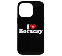I LOVE HEART BORACAY PHILIPPINE ISLANDS Case for iPhone 13 Pro