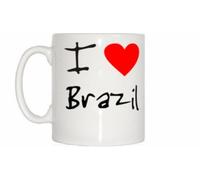 I Love Heart Brazil Mug