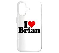 I LOVE HEART BRIAN Case for iPhone 17