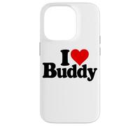 I LOVE HEART BUDDY BUD Case for iPhone 14 Pro