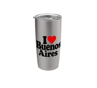 I Love Heart Buenos Aires Argentina Stainless Steel Insulated Tumbler