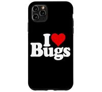 I LOVE HEART BUGS INSECTS ENTOMOLOGY Case for iPhone 11 Pro Max