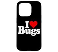 I LOVE HEART BUGS INSECTS ENTOMOLOGY Case for iPhone 15 Pro