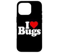 I LOVE HEART BUGS INSECTS ENTOMOLOGY Case for iPhone 16 Pro